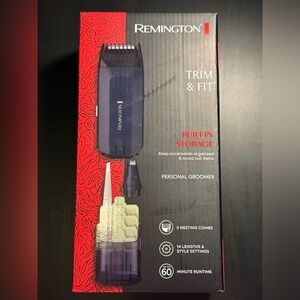 Remington Black and Red Trim & Fit Personal Groomer